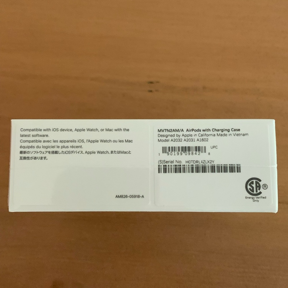 Brand New Unopened Airpods - Picture 5 of 5
